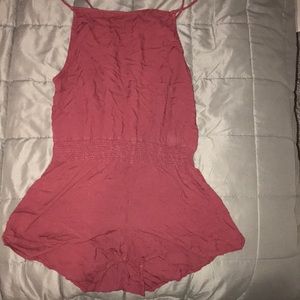 Brandy Maroon romper